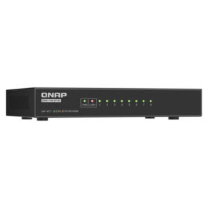QNAP QSW-1108-8T-R2 switch No administrado 2.5G Ethernet (100/1000/2500) Escritorio Negro QNAP QSW-1108-8T-R2 switch No administrado 2.5G Ethernet (100/1000/2500) Escritorio Negro