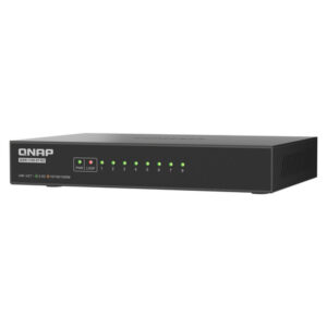 QNAP QSW-1108-8T-R2 switch No administrado 2.5G Ethernet (100/1000/2500) Escritorio Negro QNAP QSW-1108-8T-R2 switch No administrado 2.5G Ethernet (100/1000/2500) Escritorio Negro