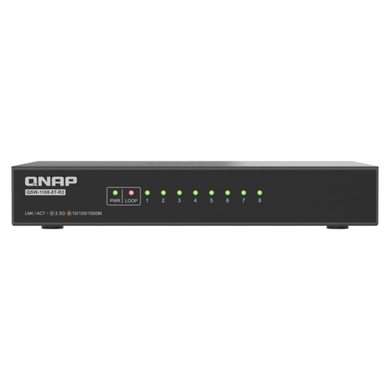QSW-1108-8T-R2 8 port 2.5Gbps auto nego - Imagen 4