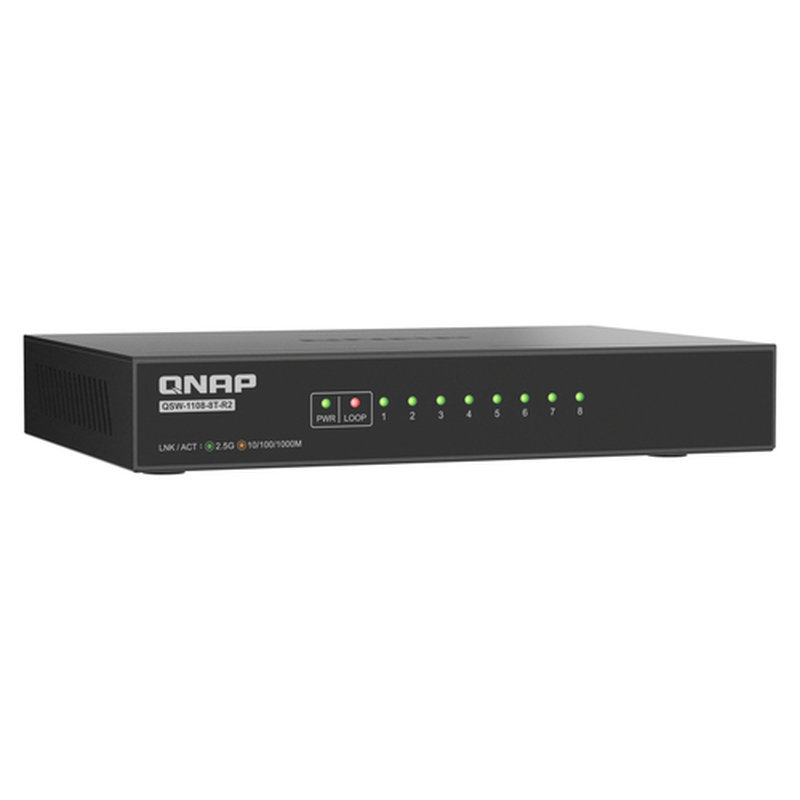 QSW-1108-8T-R2 8 port 2.5Gbps auto nego - Imagen 8