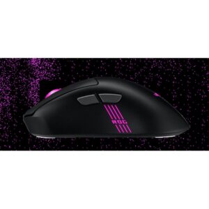 ASUS ROG Keris II Origin BLK ratón Juego mano derecha RF Wireless + Bluetooth + USB Type-A Óptico 42000 DPI