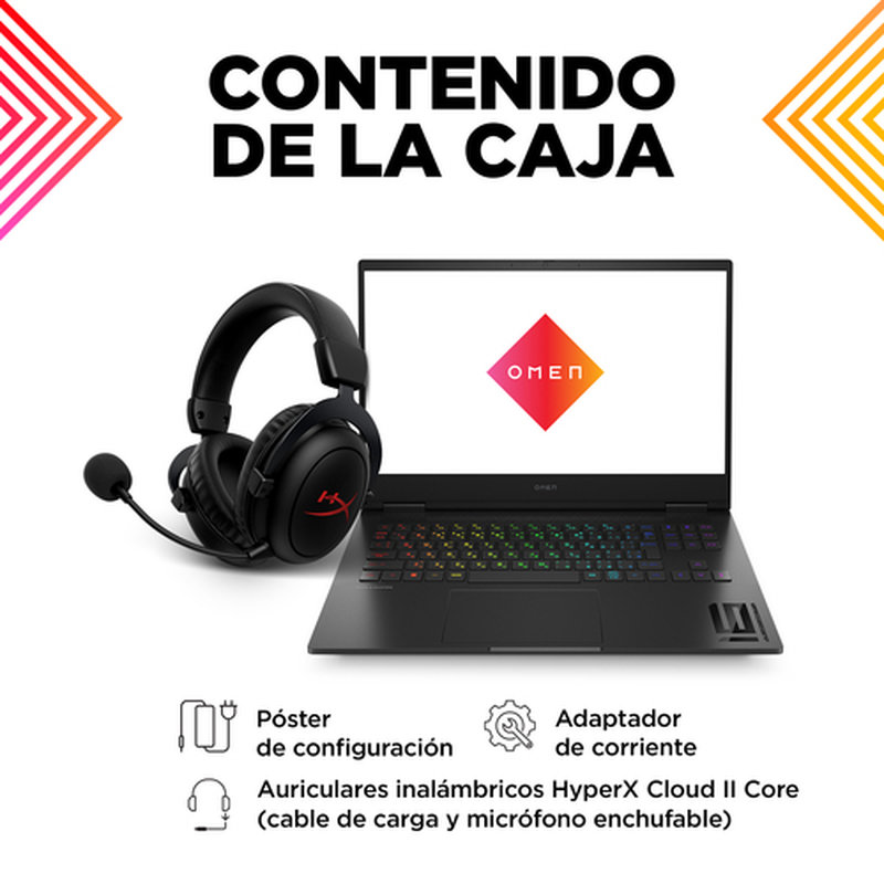 Reacondicionado | HP OMEN 16-wd0011ns Intel® Core™ i7 i7-13620H Portátil 40,9 cm (16.1") Full HD 32 GB DDR5-SDRAM 1 TB SSD NVIDIA GeForce RTX 4060 Wi-Fi 6E (802.11ax) FreeDOS Negro - Imagen 6