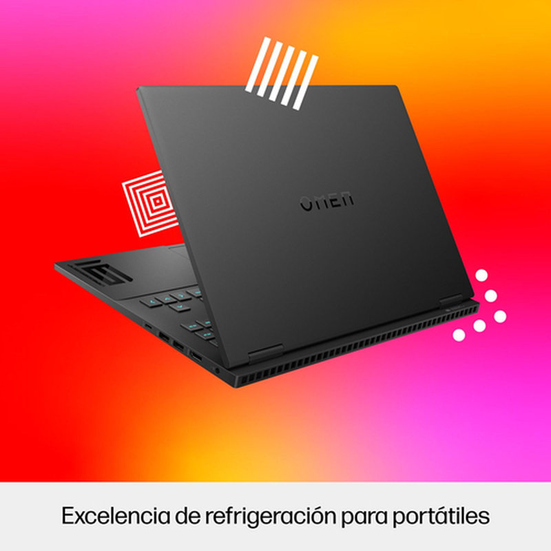 Reacondicionado | HP OMEN 16-wd0011ns Intel® Core™ i7 i7-13620H Portátil 40,9 cm (16.1") Full HD 32 GB DDR5-SDRAM 1 TB SSD NVIDIA GeForce RTX 4060 Wi-Fi 6E (802.11ax) FreeDOS Negro - Imagen 8