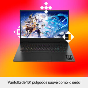 Reacondicionado | HP OMEN 16-wd0011ns Intel® Core™ i7 i7-13620H Portátil 40,9 cm (16.1") Full HD 32 GB DDR5-SDRAM 1 TB SSD NVIDIA GeForce RTX 4060 Wi-Fi 6E (802.11ax) FreeDOS Negro
