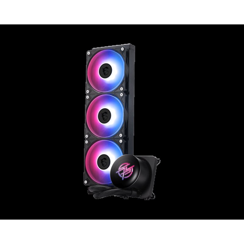 MSI MPG CORELIQUID P13 sistema de refrigeración para ordenador Procesador Sistema de refrigeración líquida todo en uno 12 cm Negro 1 pieza(s) MSI MPG CORELIQUID P13 sistema de refrigeración para ordenador Procesador Sistema de refrigeración líquida todo en uno 12 cm Negro 1 pieza(s) - Imagen 2