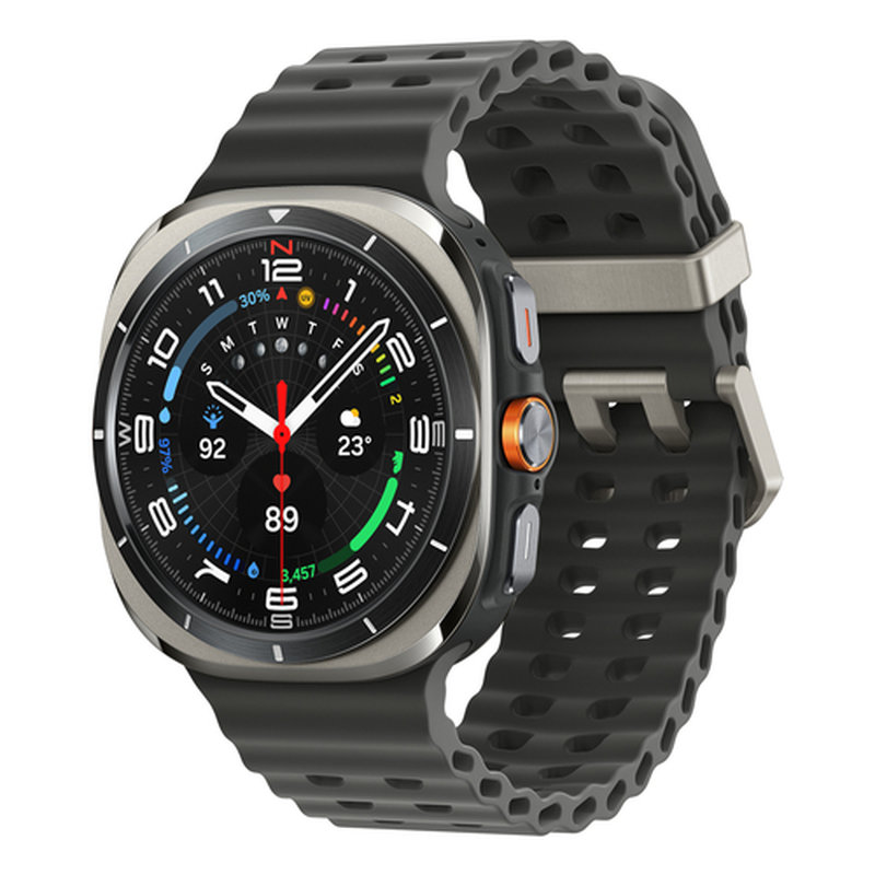 Samsung Galaxy Watch Ultra 3,81 cm (1.5") AMOLED 47 mm Digital 480 x 480 Pixeles Pantalla táctil 4G Plata Wifi GPS (satélite)