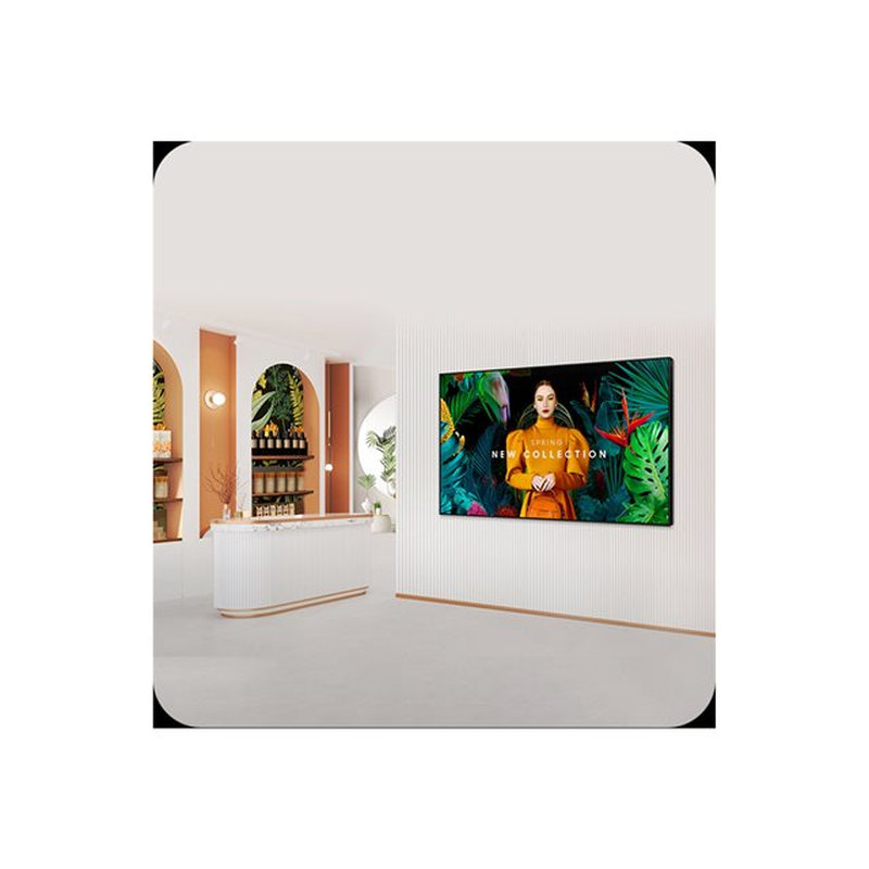 Samsung QMC Pantalla plana para señalización digital 109,2 cm (43") Wifi 500 cd / m² 4K Ultra HD Negro Procesador incorporado Tizen 24/7