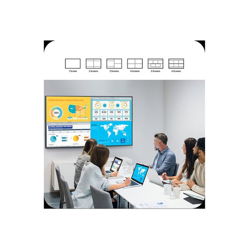 Samsung QMC Pantalla plana para señalización digital 109,2 cm (43") Wifi 500 cd / m² 4K Ultra HD Negro Procesador incorporado Tizen 24/7 - Imagen 3