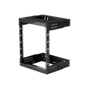StarTech.com Armario Rack de Servidores de Marco Abierto 12U para Montaje en Pared - Profundidad Ajustable de 12 a 20" de Profundidad