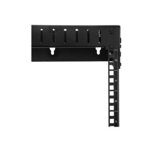 StarTech.com Armario Rack de Servidores de Marco Abierto 12U para Montaje en Pared - Profundidad Ajustable de 12 a 20" de Profundidad