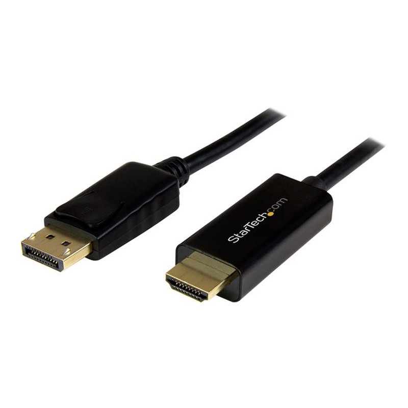 StarTech.com Cable Conversor DisplayPort a HDMI de 1m - Color Negro - Ultra HD 4K StarTech.com Cable Conversor DisplayPort a HDMI de 1m - Color Negro - Ultra HD 4K