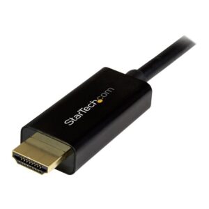 StarTech.com Cable Conversor DisplayPort a HDMI de 1m - Color Negro - Ultra HD 4K StarTech.com Cable Conversor DisplayPort a HDMI de 1m - Color Negro - Ultra HD 4K