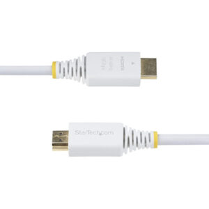 StarTech.com Cable HDMI Premium Certificado Alta Velocidad de 3m - Cable HDMI UHD - 4K 60Hz/1440p 144Hz - HDR10/HDCP 2.2/ARC - 18Gb - Cable HDMI 2.0 - Recubrimiento de TPE - Blanco StarTech.com Cable HDMI Premium Certificado Alta Velocidad de 3m - Cable HDMI UHD - 4K 60Hz/1440p 144Hz - HDR10/HDCP 2.2/ARC - 18Gb - Cable HDMI 2.0 - Recubrimiento de TPE - Blanco