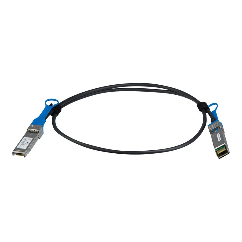 StarTech.com Cable de 1m Twinax Direct-Attach SFP+ a SFP+ - Compatible con HPE J9281B - de Cobre SFP+ 10GbE - DAC Transceptor/Mini GBIC Pasivo de Bajo Poder 10Gbps - Firepower 1040 2930F