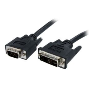 StarTech.com Cable de 2m de DVI-A a VGA Macho a Macho - Analógico Análogo Adaptador de Monitor Pantalla