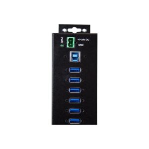 StarTech.com Hub Concentrador Ladrón USB 3.0 de 10 Puertos con Adaptador de Alimentación Externo - con Protección ESD de 350W