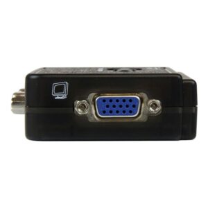 StarTech.com Juego de Conmutador KVM de 2 puertos con todo incluido - USB - Audio y Vídeo VGA StarTech.com Juego de Conmutador KVM de 2 puertos con todo incluido - USB - Audio y Vídeo VGA
