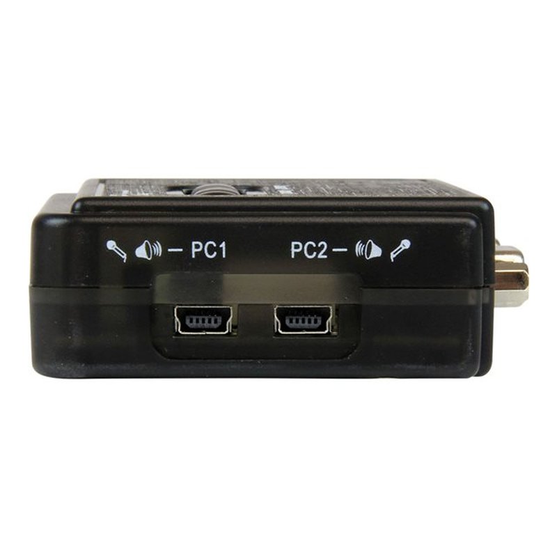 StarTech.com Juego de Conmutador KVM de 2 puertos con todo incluido - USB - Audio y Vídeo VGA StarTech.com Juego de Conmutador KVM de 2 puertos con todo incluido - USB - Audio y Vídeo VGA - Imagen 5