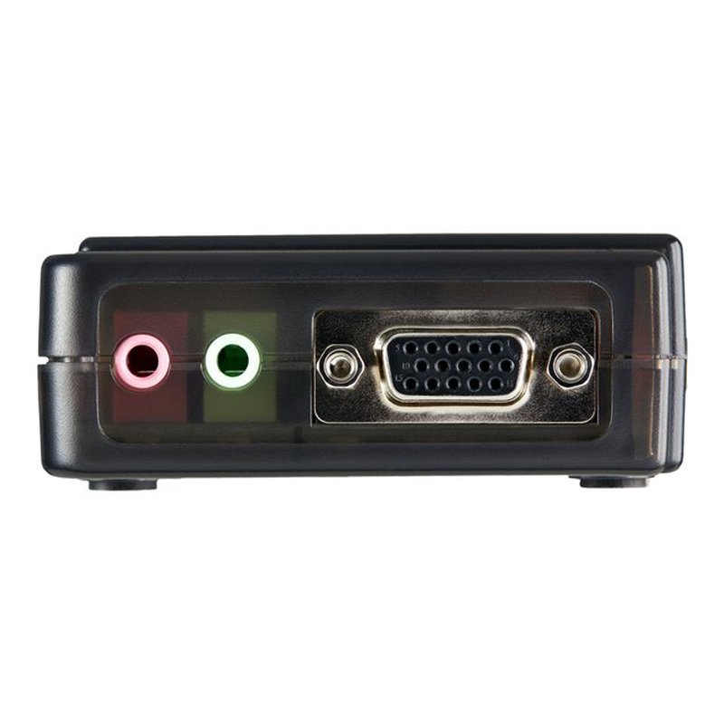 StarTech.com Juego de Conmutador Switch KVM 4 Puertos Vídeo VGA USB 2.0 con Cables y Audio - Imagen 4
