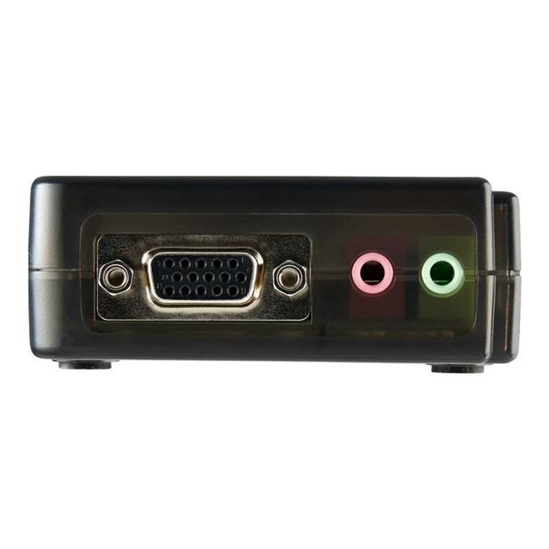 StarTech.com Juego de Conmutador Switch KVM 4 Puertos Vídeo VGA USB 2.0 con Cables y Audio - Imagen 5