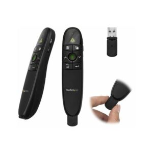 StarTech.com Mando a Distancia para Presentaciones Inalámbrico con Puntero Láser Verde - 27m