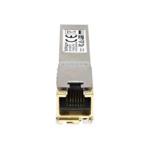 StarTech.com Módulo Transceptor SFP+ Compatible con Cisco SFP-10GB-TC - 10GBASE-T - SFP a RJ45 Cat6 / Cat5e - SFP+ Ethernet Gigabit 10Gb - RJ45 30m - Cisco Firepower/ ASR1000/ASR9000 StarTech.com Módulo Transceptor SFP+ Compatible con Cisco SFP-10GB-TC - 10GBASE-T - SFP a RJ45 Cat6 / Cat5e - SFP+ Ethernet Gigabit 10Gb - RJ45 30m - Cisco Firepower/ ASR1000/ASR9000