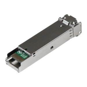 StarTech.com Módulo Transceptor SFP+ Compatible con el Modelo 10301 de Extreme Networks - 10GBASE-SR - Fibra Multimodo 10GbE - SFP+ Ethernet Gigabit 10Gb - LC 300m - 850nm - DDM StarTech.com Módulo Transceptor SFP+ Compatible con el Modelo 10301 de Extreme Networks - 10GBASE-SR - Fibra Multimodo 10GbE - SFP+ Ethernet Gigabit 10Gb - LC 300m - 850nm - DDM