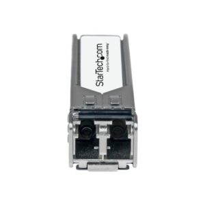 StarTech.com Módulo Transceptor SFP+ Compatible con el Modelo 10301 de Extreme Networks - 10GBASE-SR - Fibra Multimodo 10GbE - SFP+ Ethernet Gigabit 10Gb - LC 300m - 850nm - DDM StarTech.com Módulo Transceptor SFP+ Compatible con el Modelo 10301 de Extreme Networks - 10GBASE-SR - Fibra Multimodo 10GbE - SFP+ Ethernet Gigabit 10Gb - LC 300m - 850nm - DDM