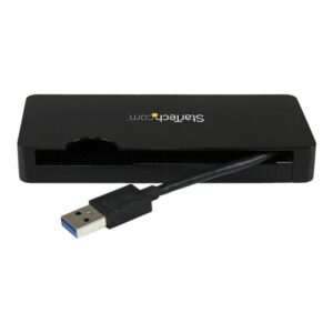 StarTech.com Replicador de Puertos USB 3.0 de Viajes con HDMI o VGA - Docking Station para Portátil