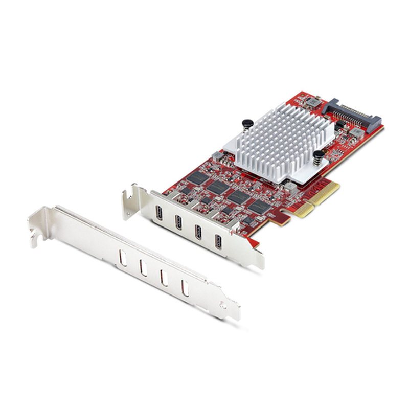 StarTech.com Tarjeta PCIe USB-C de 4 Puertos - Hub Interno USB Tipo C - USB 3.2 10Gb - 4 Controladores Independientes USB - TAA StarTech.com Tarjeta PCIe USB-C de 4 Puertos - Hub Interno USB Tipo C - USB 3.2 10Gb - 4 Controladores Independientes USB - TAA