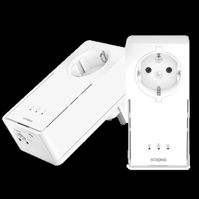 Strong Powerline 2000 KIT 2000 Mbit/s Ethernet Blanco 2 pieza(s)