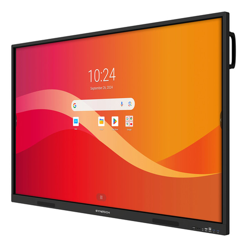 Synetech Piscis Pantalla plana para señalización digital 2,18 m (86") LCD Wifi 350 cd / m² 4K Ultra HD Negro Pantalla táctil Procesador incorporado Android 16/7 - Imagen 2