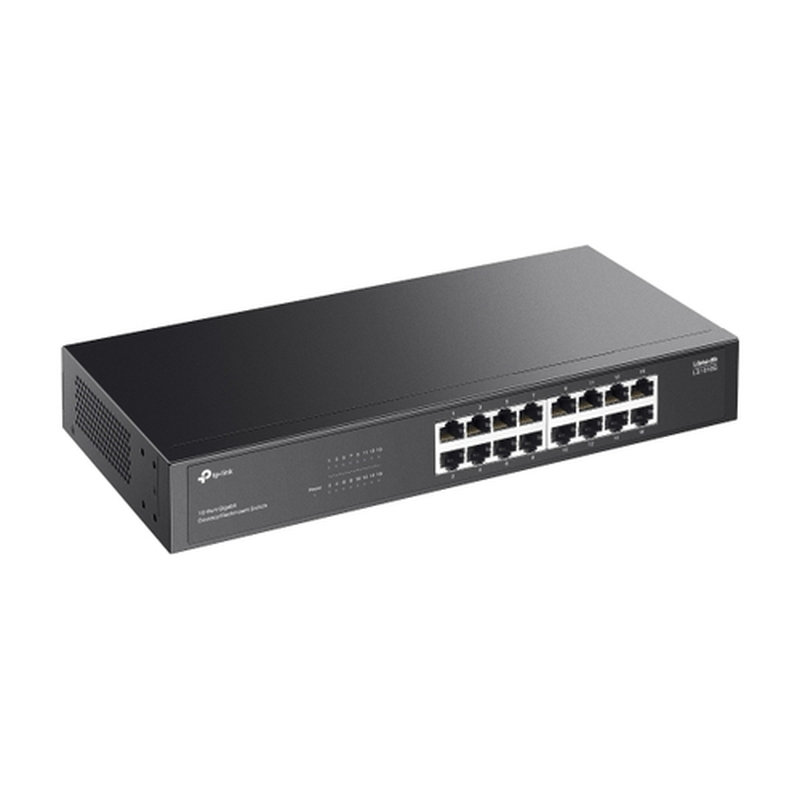 TP-Link LS1016G switch No administrado Gigabit Ethernet (10/100/1000) Negro - Imagen 4