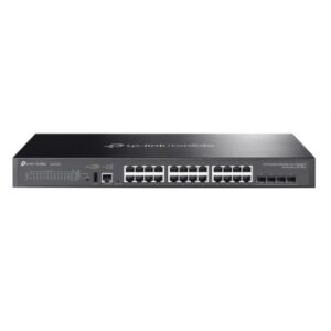 TP-Link Omada SG5428X switch Gestionado L3 Gigabit Ethernet (10/100/1000) Negro