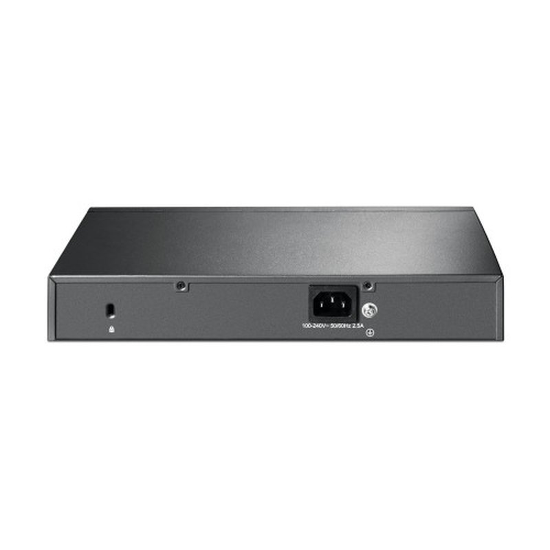 TP-Link TL-SG2210MP switch Gestionado L2/L2+ Gigabit Ethernet (10/100/1000) Energía sobre Ethernet (PoE) 1U Negro - Imagen 3