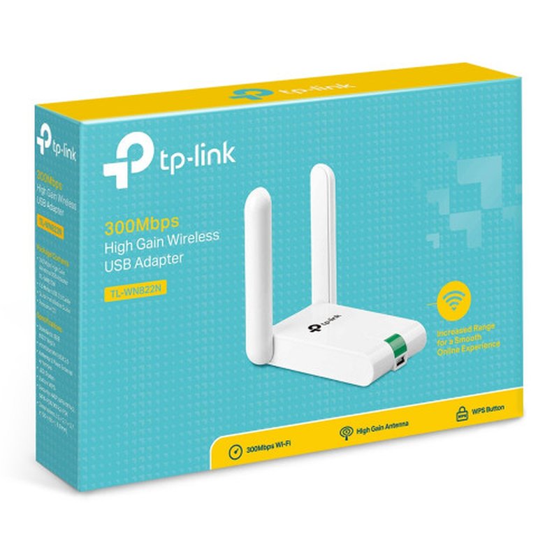 TP-Link TL-WN822N adaptador y tarjeta de red WLAN 300 Mbit/s TP-Link TL-WN822N adaptador y tarjeta de red WLAN 300 Mbit/s - Imagen 5