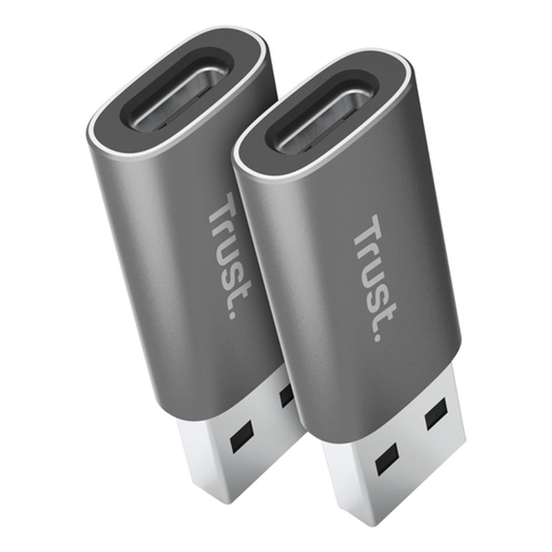 Trust Calyx USB Type-C USB Type-A Gris Trust Calyx USB Type-C USB Type-A Gris - Imagen 2