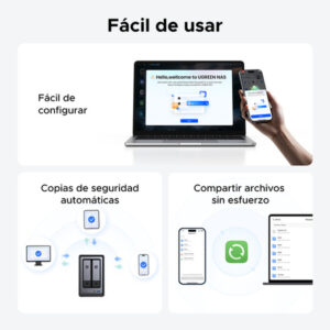 Ugreen NASync DXP2800 NAS System 2-Bay Compacto Intel® N N100 8 GB DDR5 0 TB UGOS Pro Negro Ugreen NASync DXP2800 NAS System 2-Bay Compacto Intel® N N100 8 GB DDR5 0 TB UGOS Pro Negro