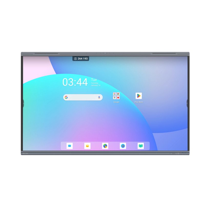 V7 Pantalla Interactiva PRO : pantalla de 86" 4K Android 13 con 16 GB de RAM y 256 GB de ROM y 2 altavoces de 8 W + 2 altavoces de 18 W, incluye soporte para montaje en pared - Imagen 2
