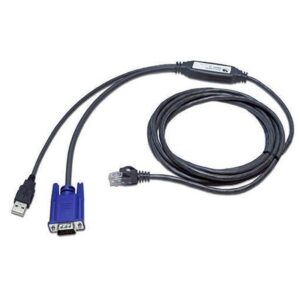Vertiv Avocent MPUIQ-SRL cable para video, teclado y ratón (kvm) Negro