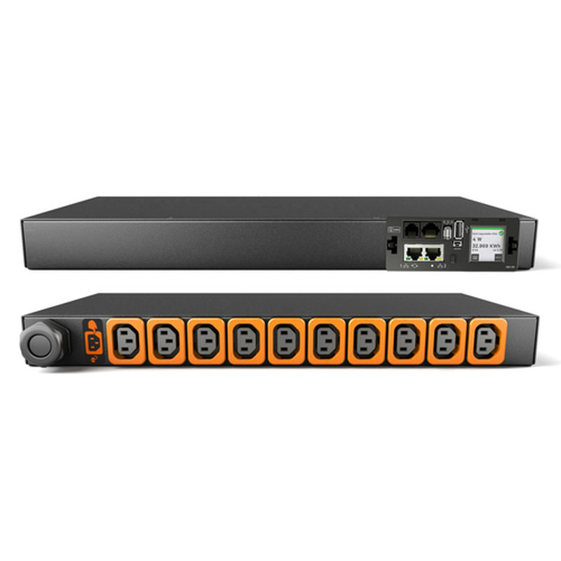 Vertiv Geist MG05M1R0-10L133-2PS6B2H10-S unidad de distribución de energía (PDU) 10 salidas AC 0U Negro