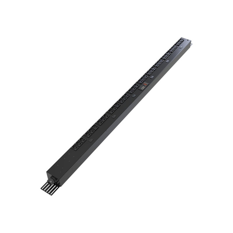 Vertiv PowerGo PDU para rack conmutada | 0U | 230/400 V en estrella | 32 A | (30) salidas IEC C13 con bloqueo manual, (6) salidas IEC C19 con bloqueo manual | 22 kW | 50/60 Hz | 3P+N+E (IP44) | EP5G90A0 - Imagen 2