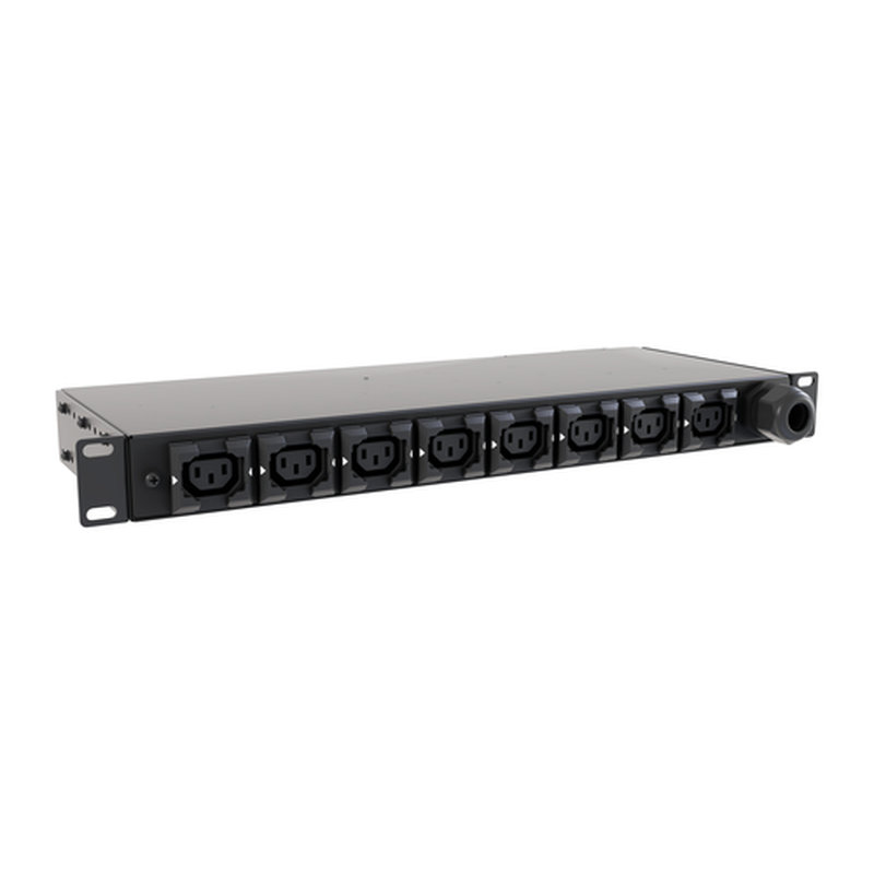 Vertiv PowerGo PDU para rack monitorizada | 1U | Horizontal | 230 V | 16 A | 8 salidas IEC C13 con bloqueo manual | 3,6 kW | 50/60 Hz | monofásico+N+E(IP44) | EP4G81A2 - Imagen 3