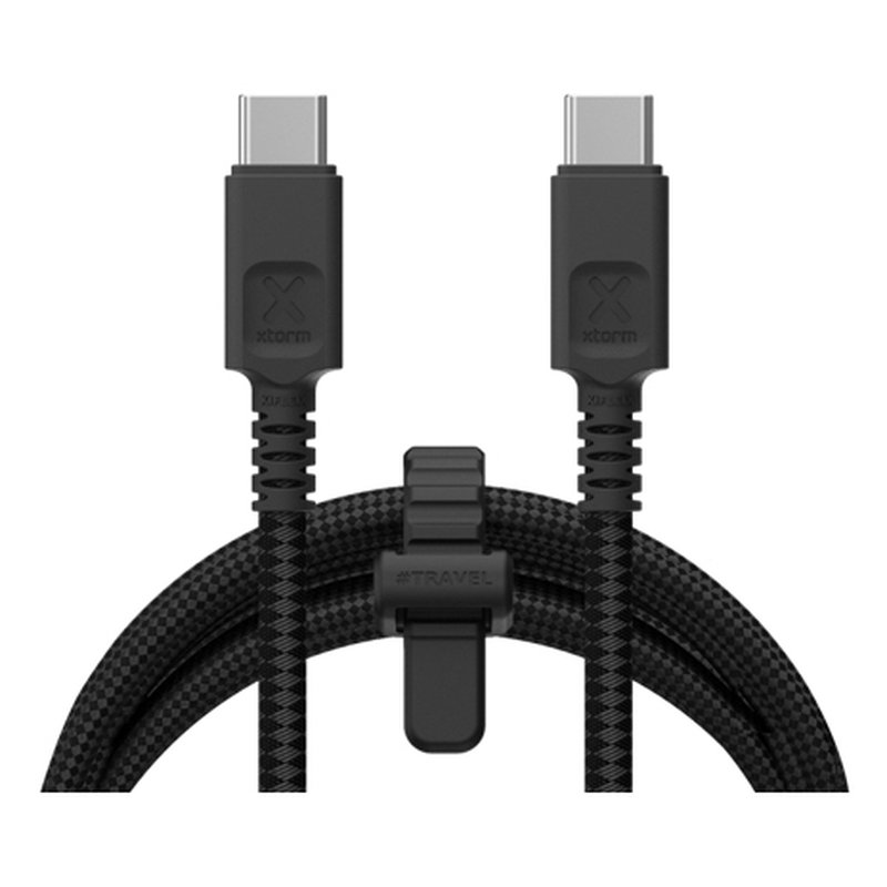 Xtorm CX3071 cable USB 1,5 m USB C Negro Xtorm CX3071 cable USB 1,5 m USB C Negro - Imagen 2