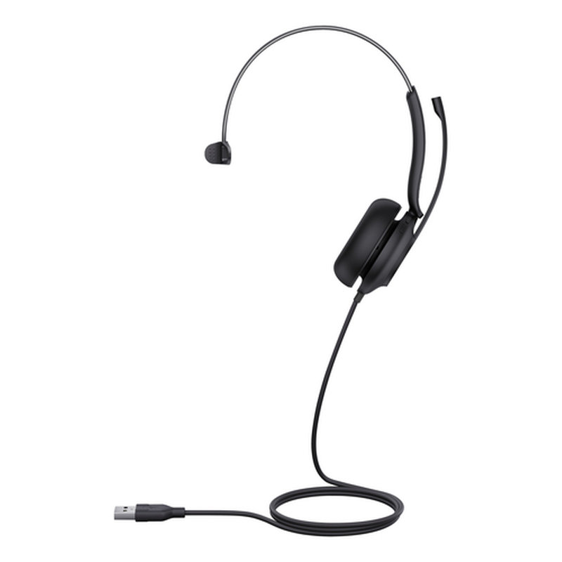 Yealink UH35 Mono UC Auriculares Alámbrico Diadema Oficina/Centro de llamadas USB tipo A Negro