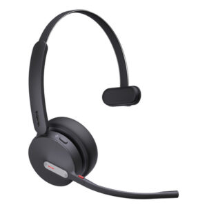 Yealink WH64 Mono UC Auriculares Inalámbrico Diadema Oficina/Centro de llamadas USB Tipo C Bluetooth Negro
