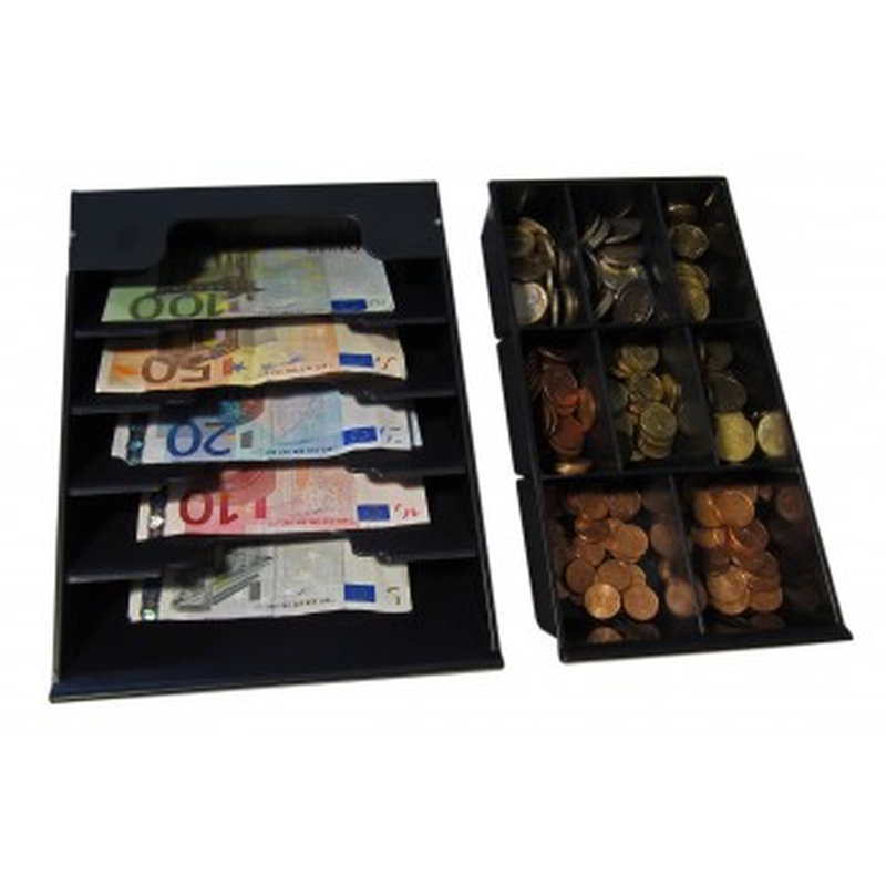 apg Solutions VPK-15B-26-BX bandeja para cajón portamonedas Negro