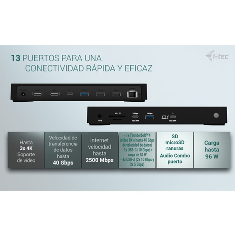DOCK THUNDERBOLT 3X PD 96W - Imagen 11
