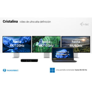 i-tec Thunderbolt4 Triple Display Docking Station + Power Delivery 96W