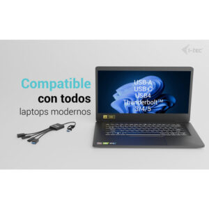 i-tec USB-C/USB-A Cable HUB 4 port (2x USB-C, 2x USB-A)